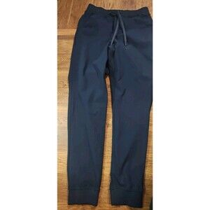 Birddogs Men's Medium Navy Blue Lined Joggers Performance Gym Pants Drawstring